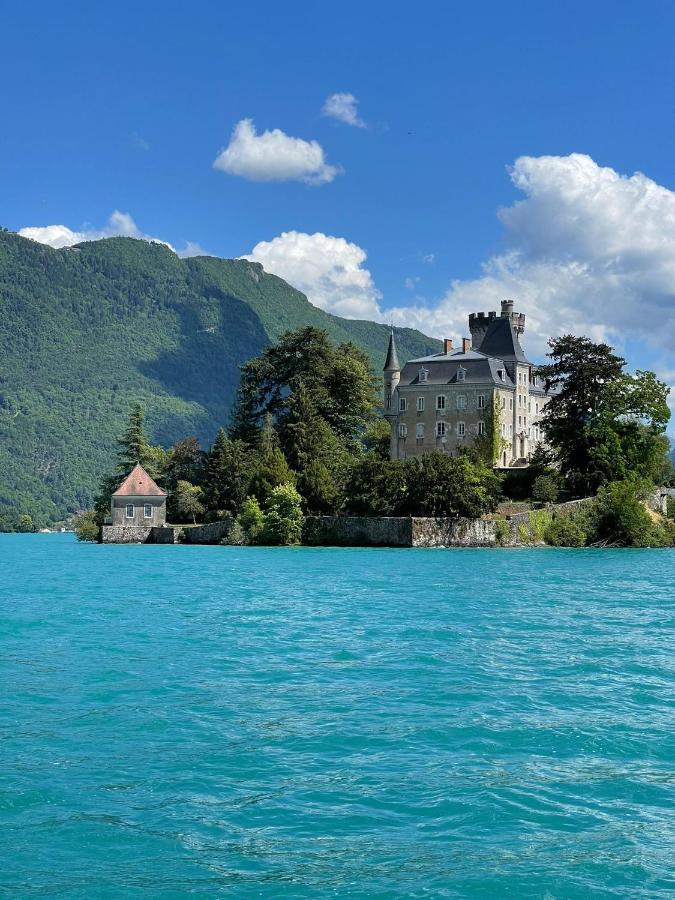 Reflet Bleu Du Lac D'Annecy 3 Etoiles - Face Au Lac, Parking Gratuit, Paddle Board Doussard Extérieur photo